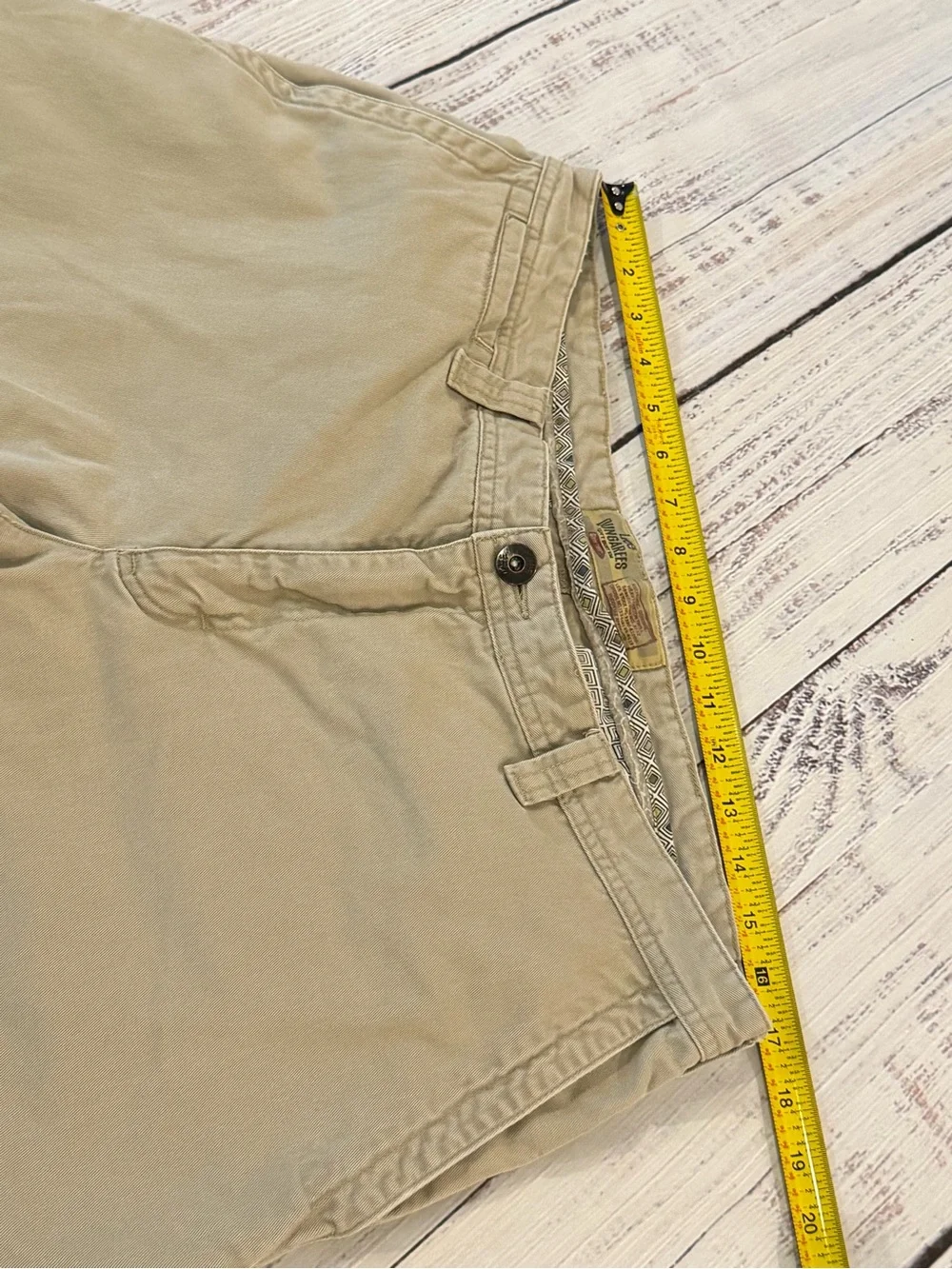 Vintage Lee Dungarees Can’t Bust’em Men’s 36X30 Tank Khaki Chino Pants 90s Y2K